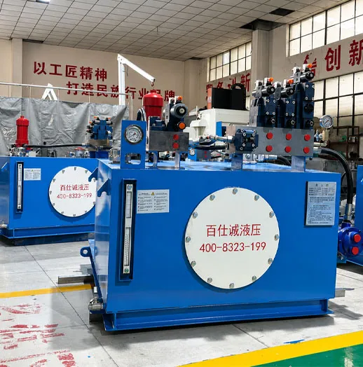 Hydraulic System for Copper Tube Riveting Equipment