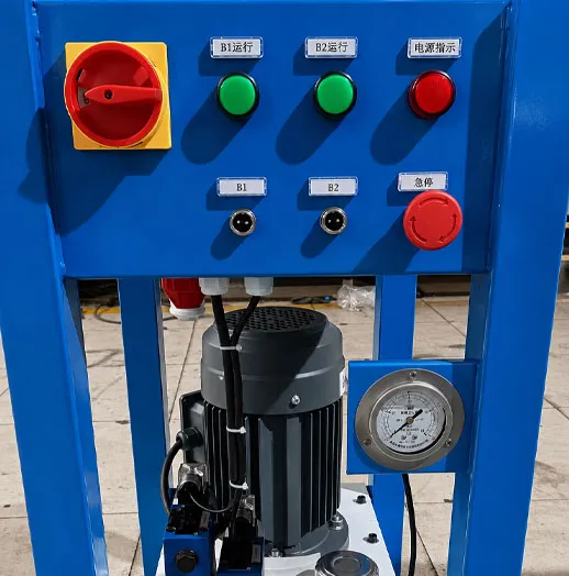 Hydraulic System for Copper Tube Riveting Equipment