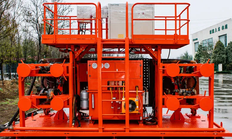 Hydraulic System for Graphite Internal-String Furnace