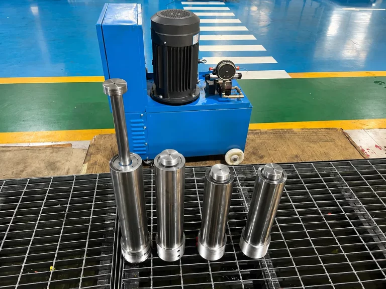 120MPa Ultra-High Pressure Hydraulic System for Rebar Sleeve Cold Extrusion Connection